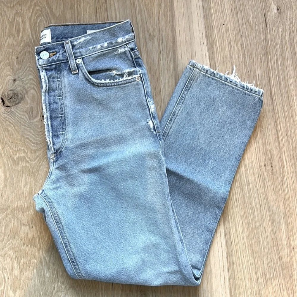 $248 Citizens of Humanity charlotte crop denim jeans 25 - Picture 6 of 12